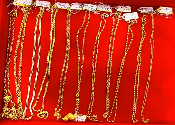 黃金項(xiàng)鏈回收